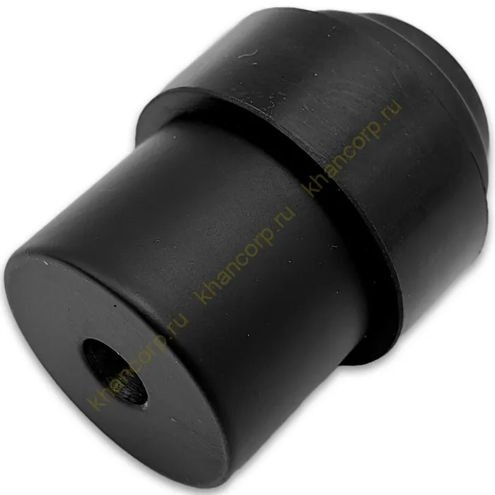 Дверной стопор FDA-09 крепление к стене/полу нержавейка/черный