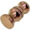 Ручка кноб FDR-40, нержавейка/розовое золото