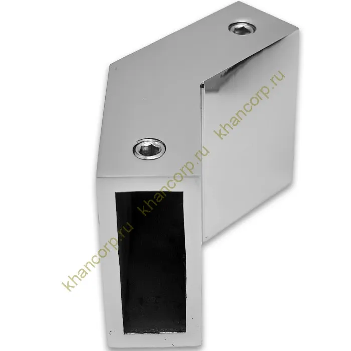 Соединитель FDC-36 трубы 30х10 вертикальный 135°, нержавейка/полированный