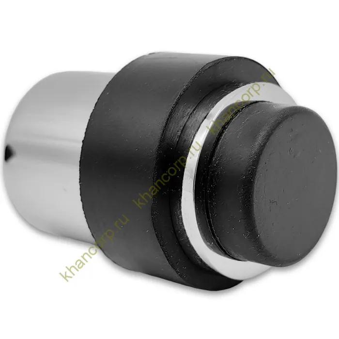 Дверной стопор FDA-09 крепление к стене/полу нержавейка/полированный