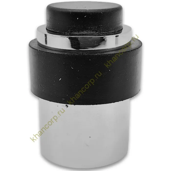 Дверной стопор FDA-09 крепление к стене/полу нержавейка/полированный