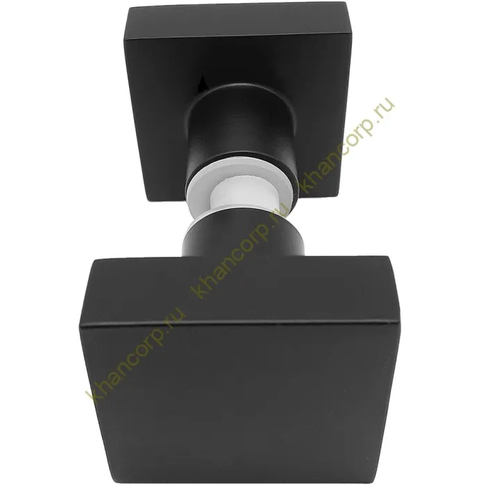 Ручка кноб FDR-31 квадратная, алюминий/черный