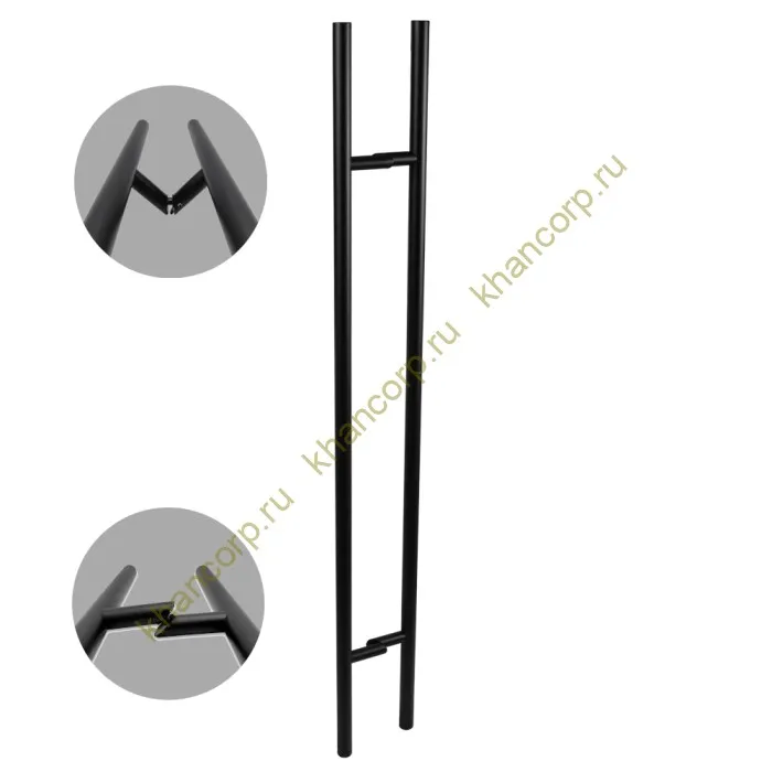 Ручка FKR-210 для стеклянной двери 32x1020х1500х1 мм, нержавейка/черный