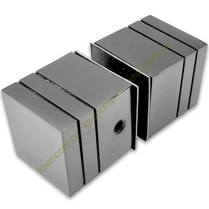 Ручка кноб FDR-54, нержавейка/оружейная сталь