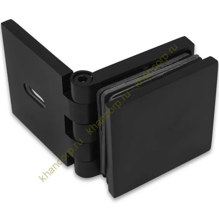 Коннектор Пегас FDK-100 стена-стекло 0°-180° латунь/черный