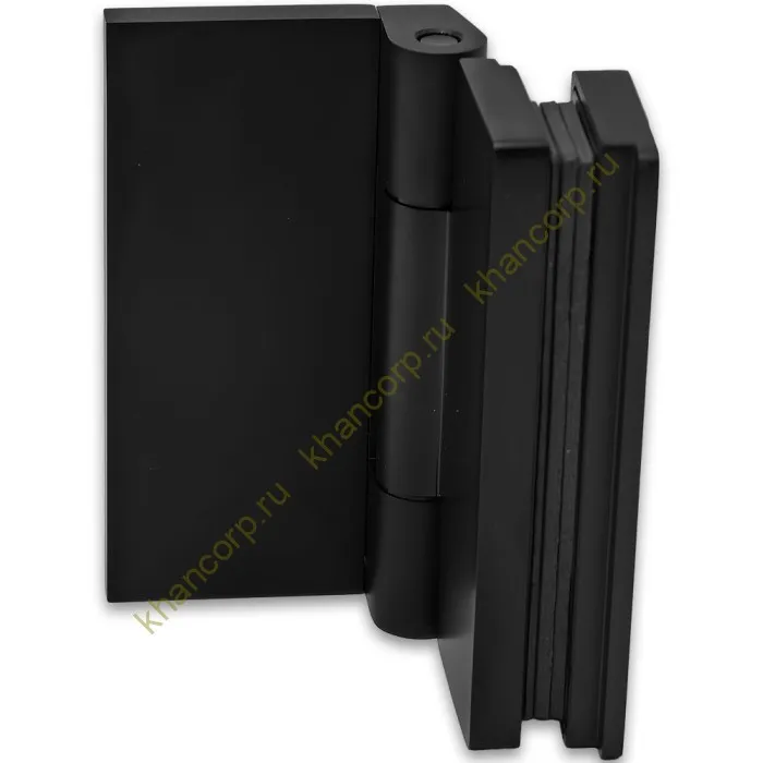 Петля Гера FDP-122 стена-стекло 90˚ открывание внутрь, латунь/черный