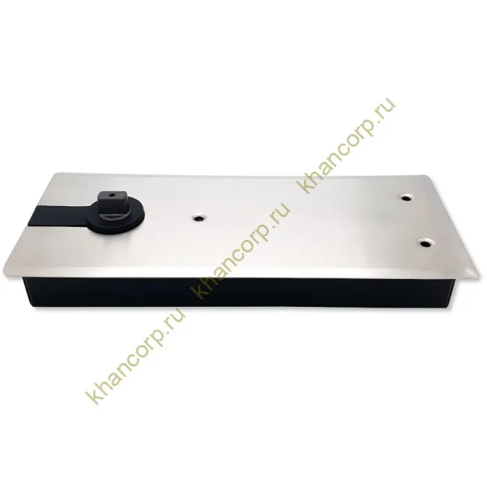 Напольный доводчик FKD-03 для стеклянных дверей, нагрузка от 100 до 120 кг, нержавейка/матовый