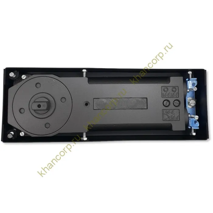 Напольный доводчик FKD-03 для стеклянных дверей, нагрузка от 100 до 120 кг, нержавейка/матовый