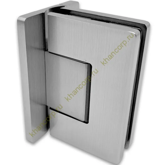 Петля Афина FDP-131 стена-стекло с центральным креплением, латунь/матовый