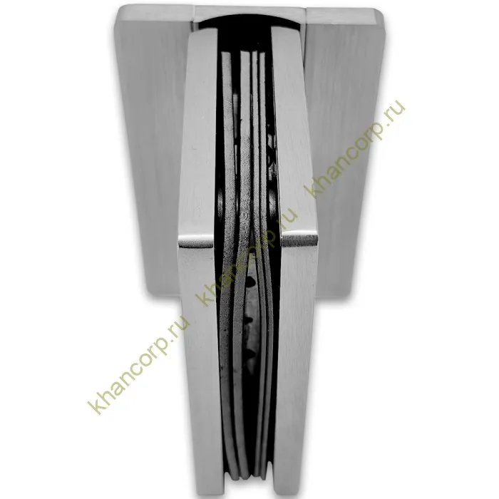 Петля Афина FDP-131 стена-стекло с центральным креплением, латунь/матовый