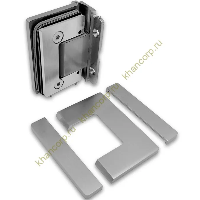 Петля Афина FDP-131 стена-стекло с центральным креплением, латунь/матовый