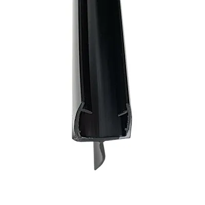 Уплотнитель Y-образный черный 2.2 м под стекло 8 мм FDPP-103.8