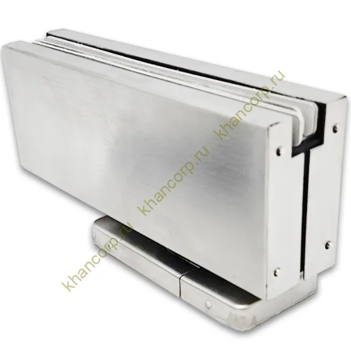 Петля с доводчиком. FKD-04 нагрузка от 60 до 85 кг, нержавейка/матовый