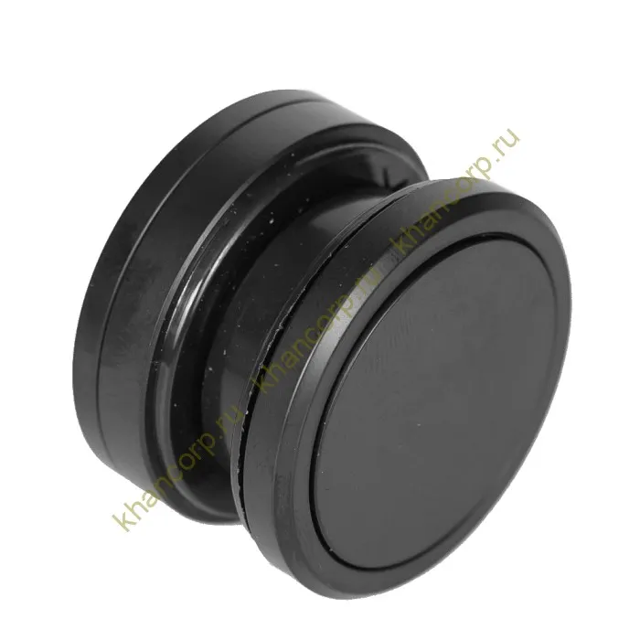 Точечное крепление FKK-30 с крышкой 8-12 мм без зенковки O35 мм рег.для стекла 10-12 мм, нержавейка/черный