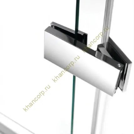 Петля Гидра FDP-252 стекло-стекло 180°, латунь/хром