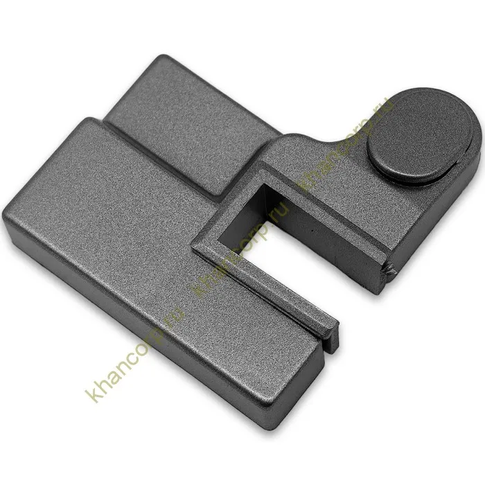 Коннектор FDPA-433R порог-стекло ПРАВЫЙ для порога FDPA-43.15, ПВХ/оружейная сталь