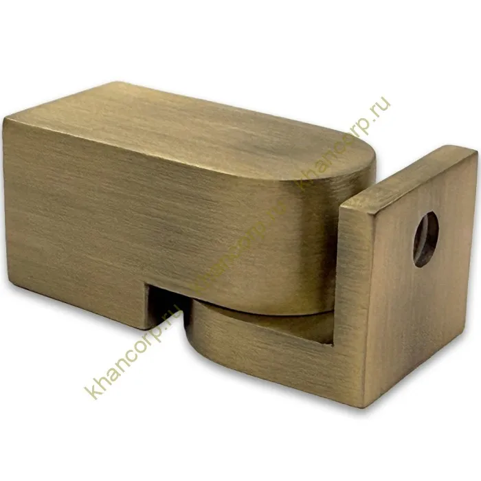 Крепление FDC-51 трубы 15х15 к стене 0°-180°, нержавейка/бронза