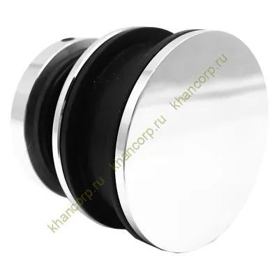 Ролик FDS-30 с креплением к стеклу, нержавейка/полированный