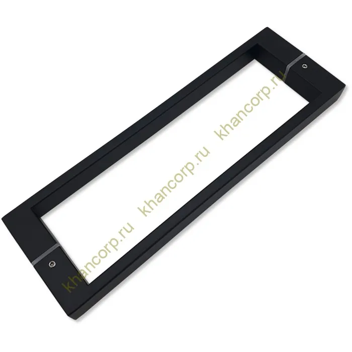 Ручка скоба FDR-88, 25х10х300х1.0 мм, нержавейка/черный