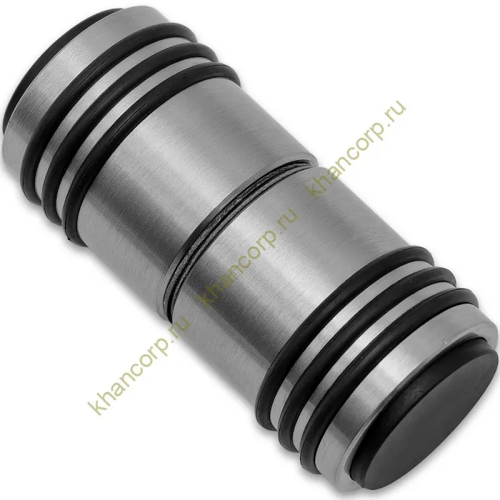 Ручка кноб Йота FDR-143 с двумя резиновыми торцами, алюминий/матовый