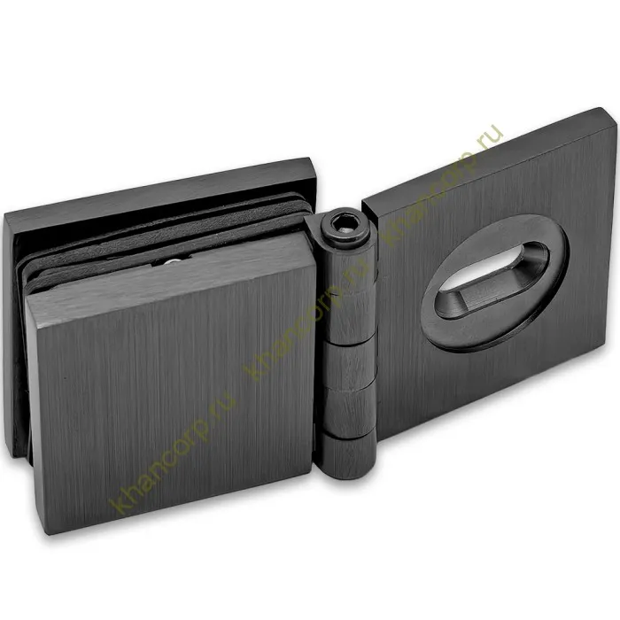 Коннектор Пегас FDK-100 стена-стекло 0°-180°, латунь/оружейная сталь