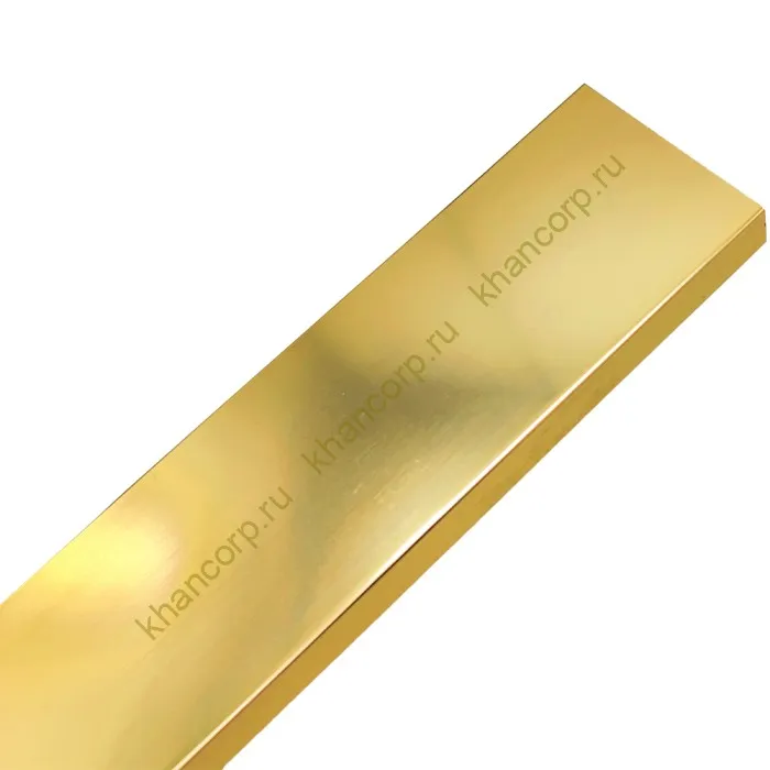 Крышка FKP-442.3 для профиля зажимного FKP-443, алюминий/золото