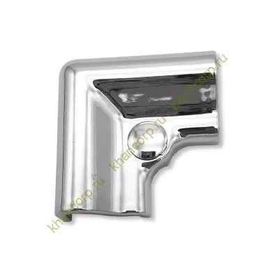 Коннектор угловой FDPA-403 порог-порог, ПВХ/хром