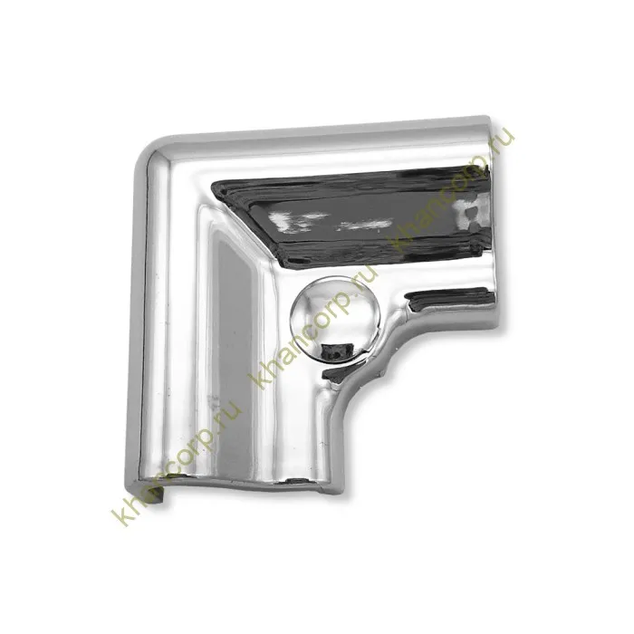 Коннектор угловой FDPA-403 порог-порог, ПВХ/хром