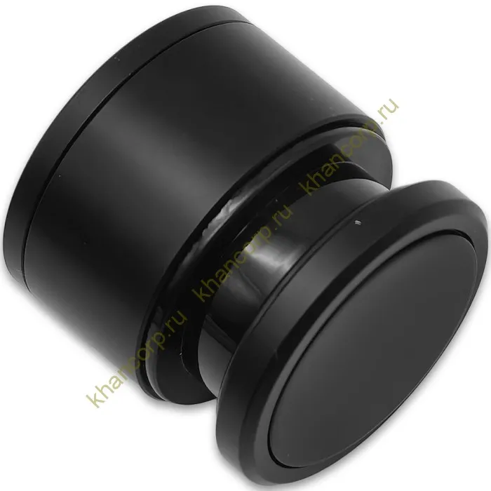 Точечное крепление FKK-32 с крышкой 19-26 мм без зенковки O35 мм рег.для стекла 10-12 мм, нержавейка/черный