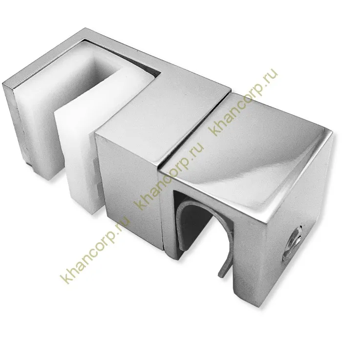 Нижняя направляющая FDS-33 двойная, нержавейка/полированный