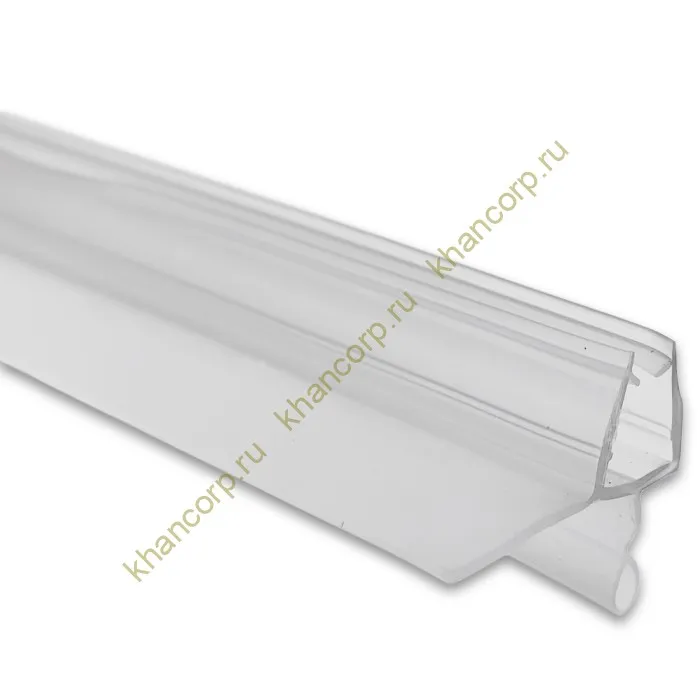 Уплотнитель нижний с каплей Прозрачный 2.2 м FDPP-400.8