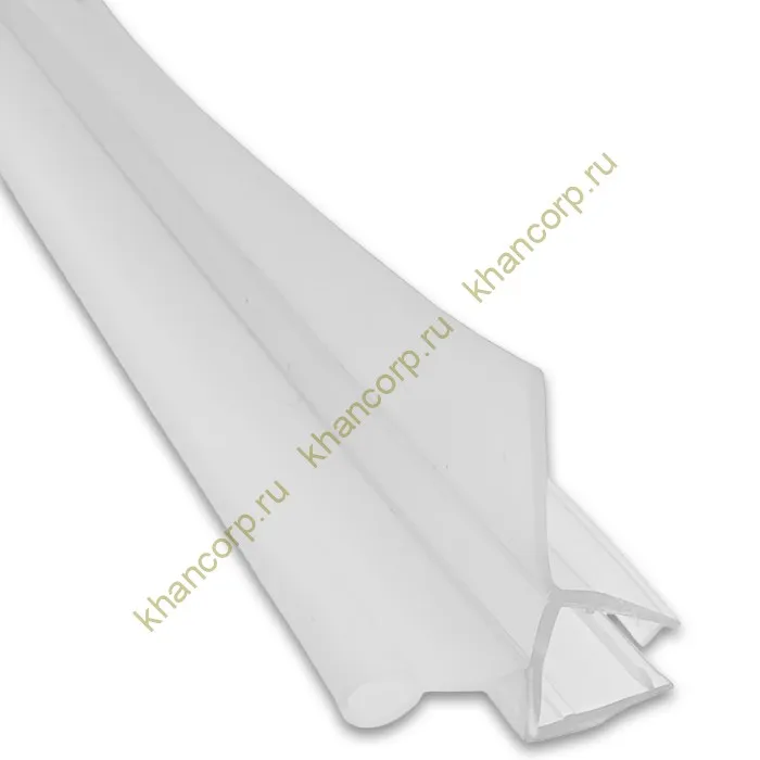 Уплотнитель нижний с каплей Прозрачный 2.2 м FDPP-400.8