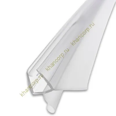 Уплотнитель нижний с каплей Прозрачный 2.2 м FDPP-400.8