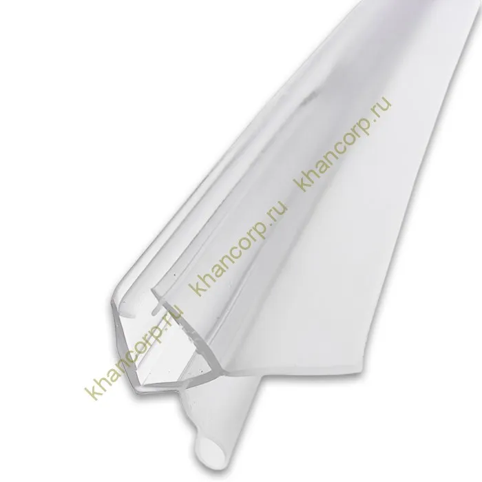 Уплотнитель нижний с каплей Прозрачный 2.2 м FDPP-400.8