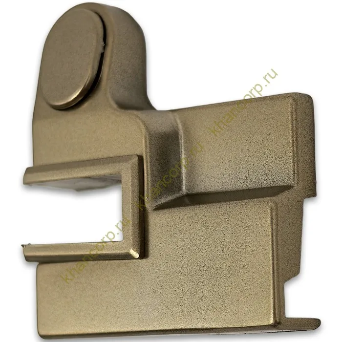 Коннектор FDPA-433L порог-стекло ЛЕВЫЙ для порога FDPA-43.15, ПВХ/бронза