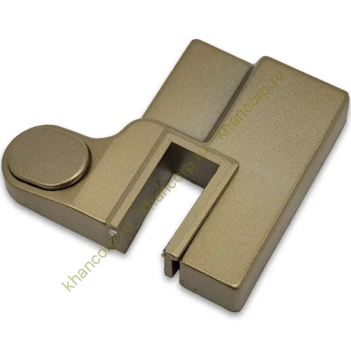 Коннектор FDPA-433L порог-стекло ЛЕВЫЙ для порога FDPA-43.15, ПВХ/бронза