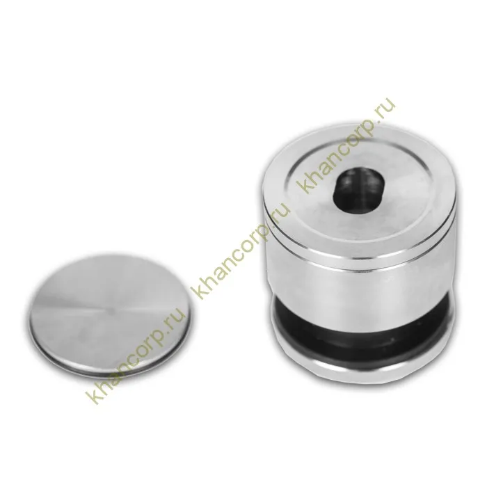 Точечное крепление FKK-32 с крышкой 19-26 мм без зенковки O35 мм рег.для стекла 10-12 мм, нержавейка/матовый