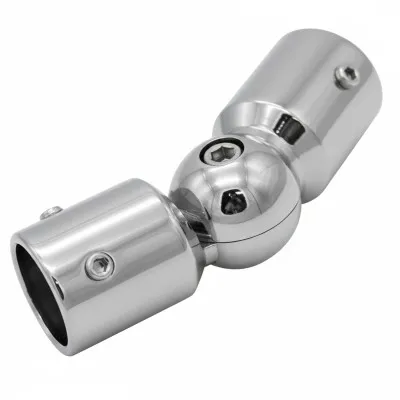 Соединитель FDC-13 трубы 19 90°-180°, цинк/хром