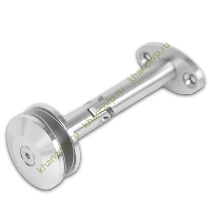 Крепление стекла FN-94 к стене M12, рутель, нержавейка/матовый