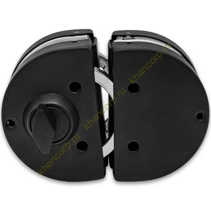 Замок FKZ-34 зажимной ключ/защелка, нержавейка/черный