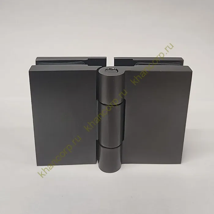 Петля Майя FDP-171 стекло-стекло 180˚, латунь/оружейная сталь