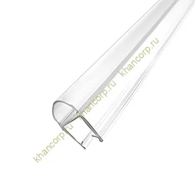 Уплотнитель ПРЕМИУМ А-образный прозрачный 3 м под стекло 10 мм FDPP-424.10 PVC/CL