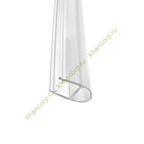 Уплотнитель ПРЕМИУМ А-образный прозрачный 3 м под стекло 10 мм FDPP-424.10 PVC/CL