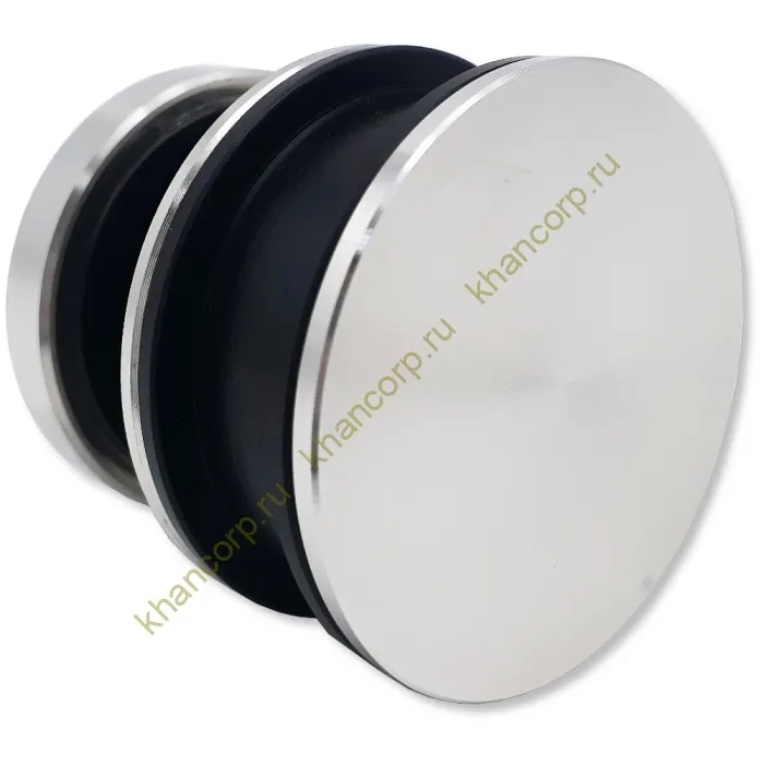 Ролик FDS-30 с креплением к стеклу, нержавейка/матовый