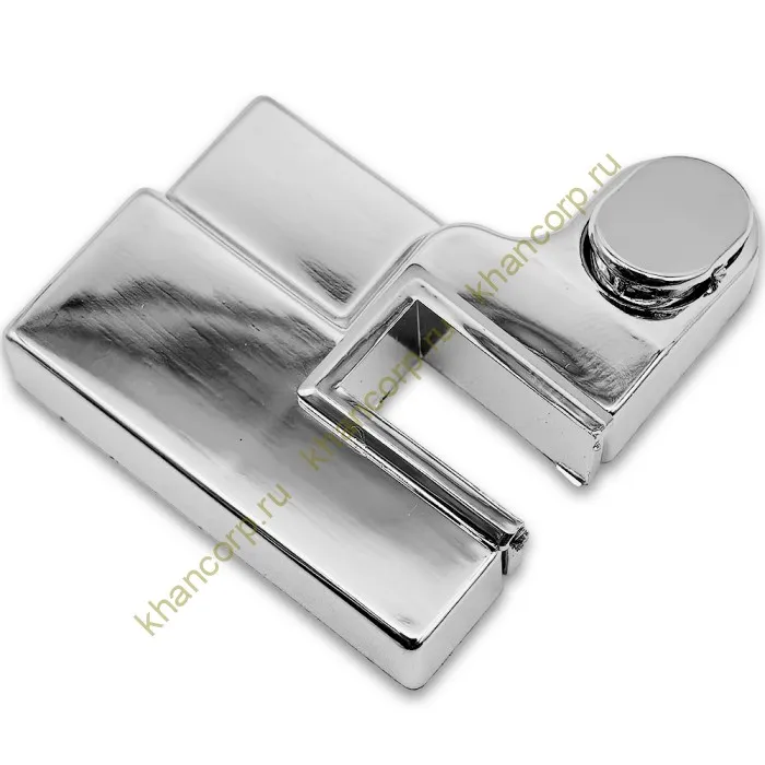 Коннектор FDPA-433R порог-стекло Правый для порога FDPA-43.15, ПВХ/хром