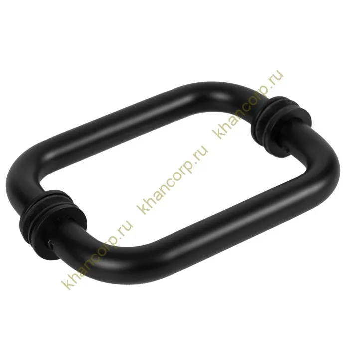 Ручка полотенцесушитель FDR-74, 19х152х187х1.0 мм, нержавейка/черный