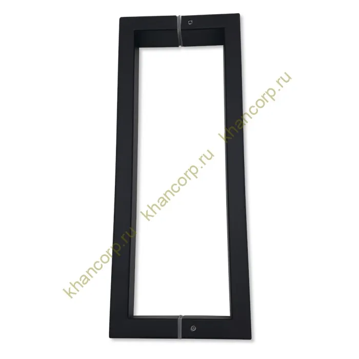 Ручка скоба FDR-78, 15х30х270х1.0 мм, нержавейка/черный