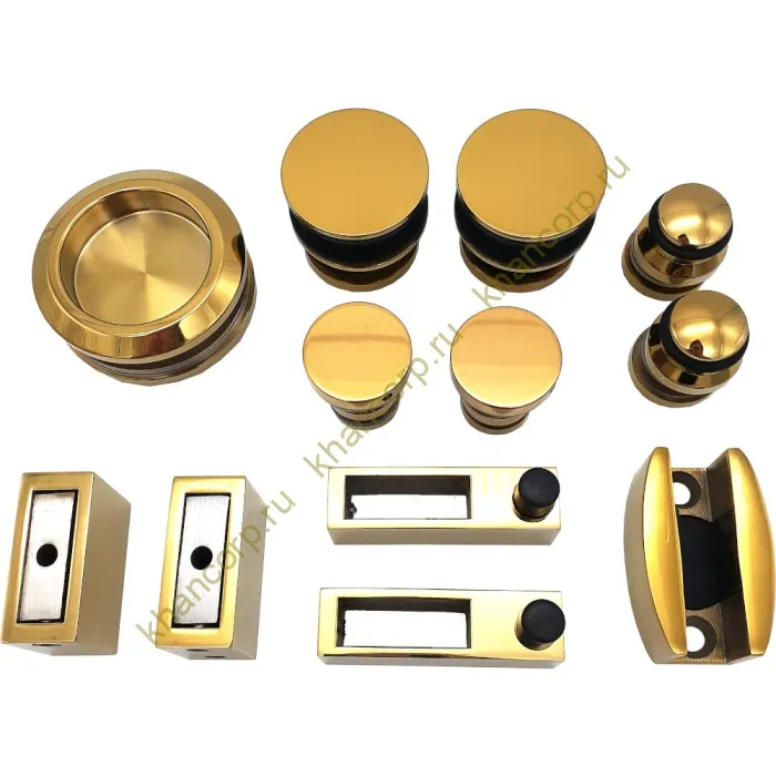 Раздвижная система Альфа FDS-1 , нержавейка/золотой