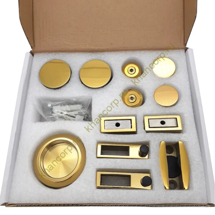 Раздвижная система Альфа FDS-1 , нержавейка/золотой