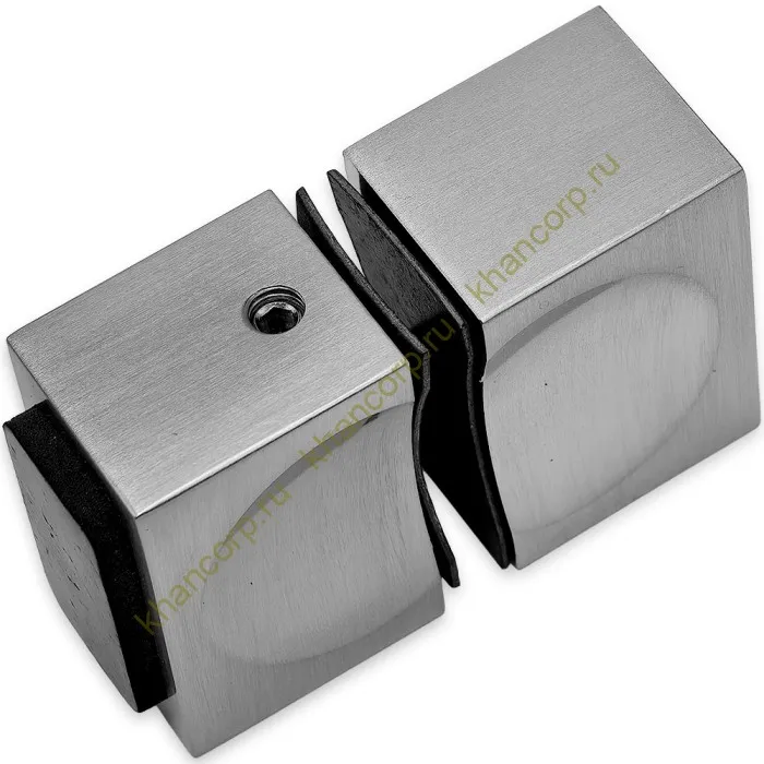 Ручка кноб FDR-66 с одним резиновым торцом, алюминий/матовая